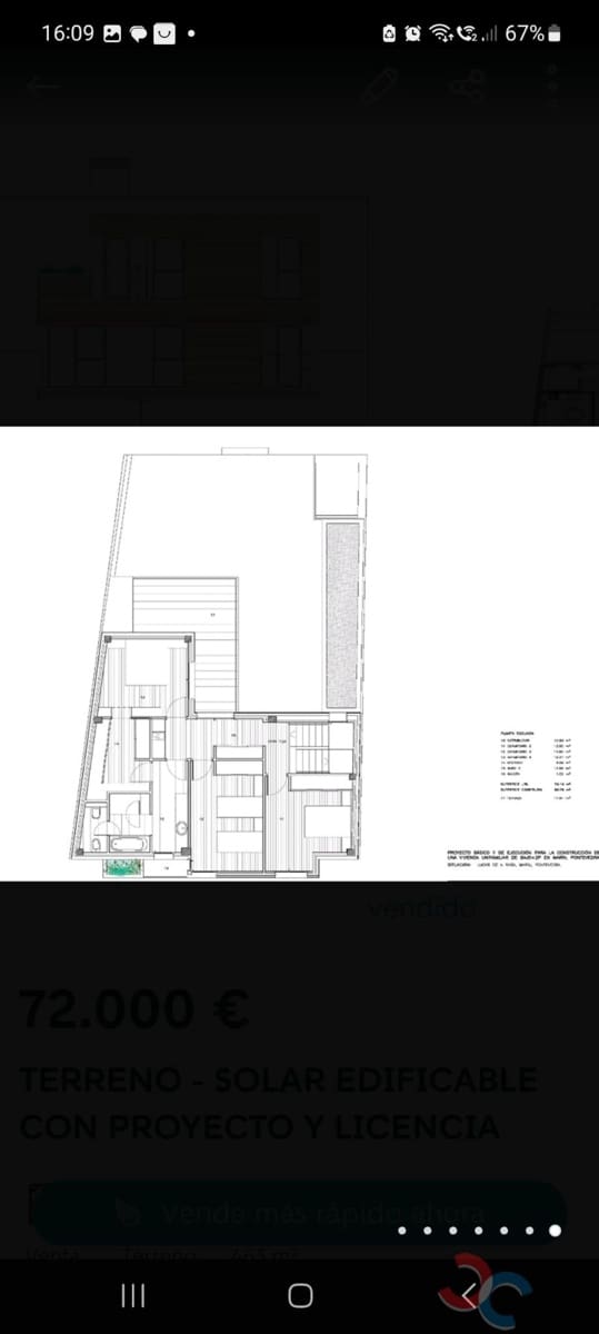 Tontti myytävänä paikassa Marin - 72 000 € (Ref: 7449616)