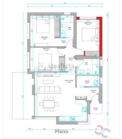 Byggetomt til salgs i Pazos de Borbén - € 35 000 (Ref: 9127849)