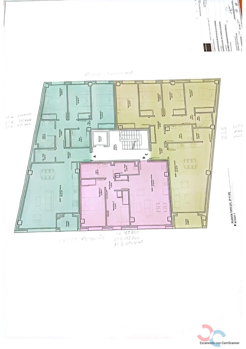Piso de 3 habitaciones en Marín en venta con garaje - 235.000 € (Ref: 9500685)