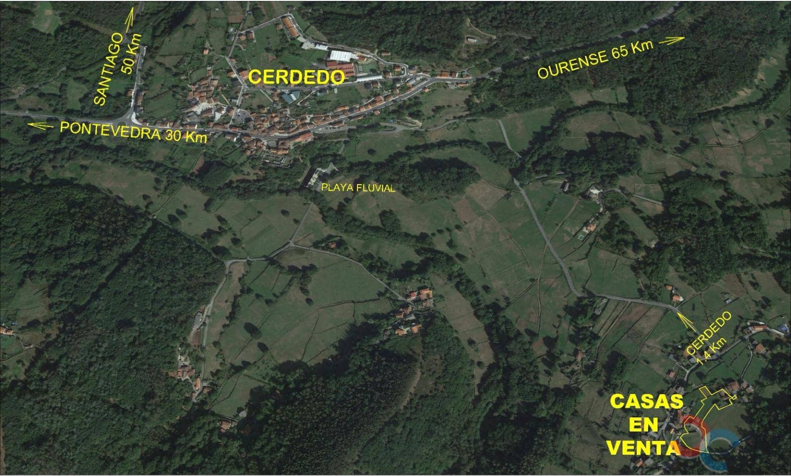 5 soveværelse Finca/Landehus til salg i Cerdedo-Cotobade - € 110.000 (Ref: 9778305)