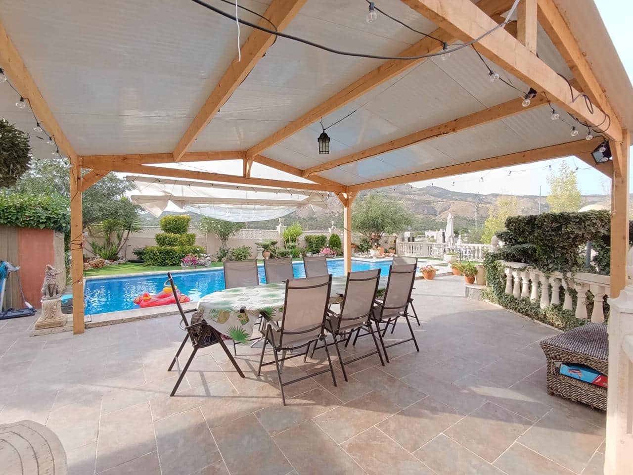 3 sypialnia Finka/Dom wiejski na sprzedaż w Castalla z basenem - 325 000 € (Ref: 9383713)