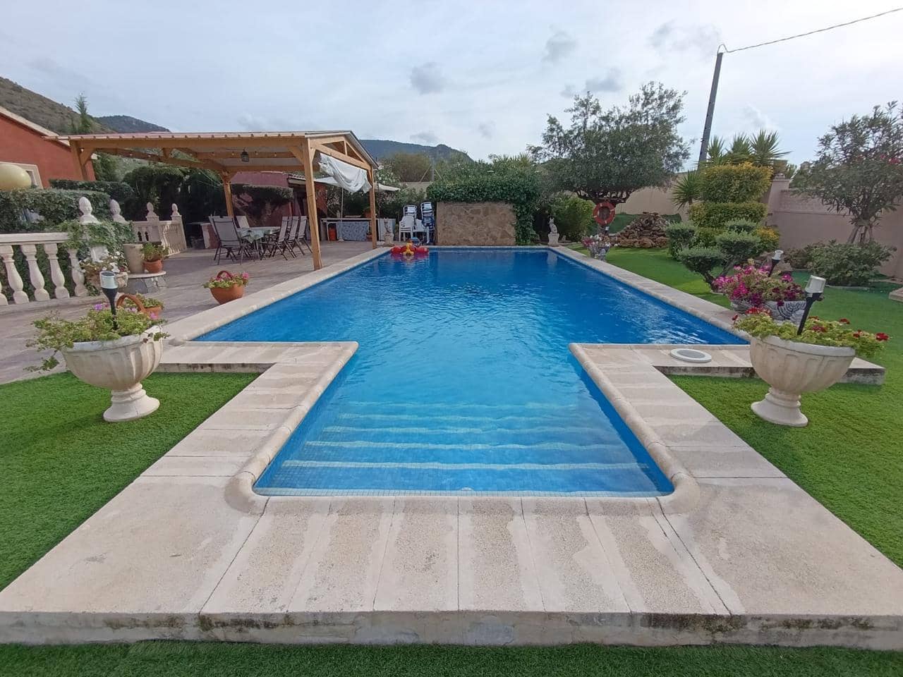 3 sypialnia Finka/Dom wiejski na sprzedaż w Castalla z basenem - 325 000 € (Ref: 9383713)