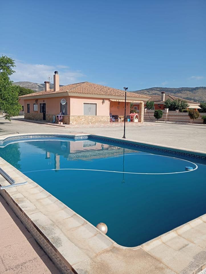 4 slaapkamer Finca/Landhuis te koop in Castalla met zwembad - € 365.000 (Ref: 9383715)