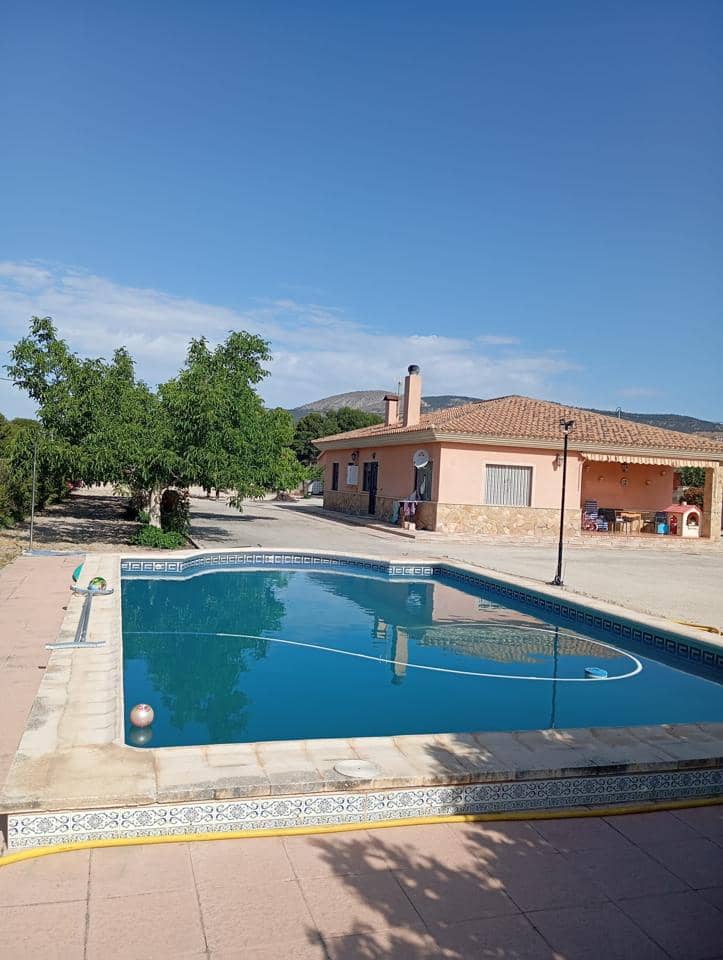 4 slaapkamer Finca/Landhuis te koop in Castalla met zwembad - € 365.000 (Ref: 9383715)