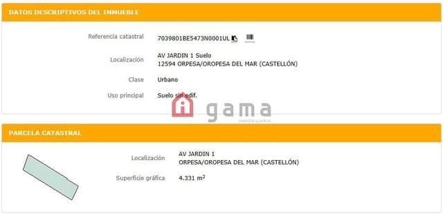 Terreno/Finca Rústica en Oropesa  en venta - 2.394.000 € (Ref: 10008765)