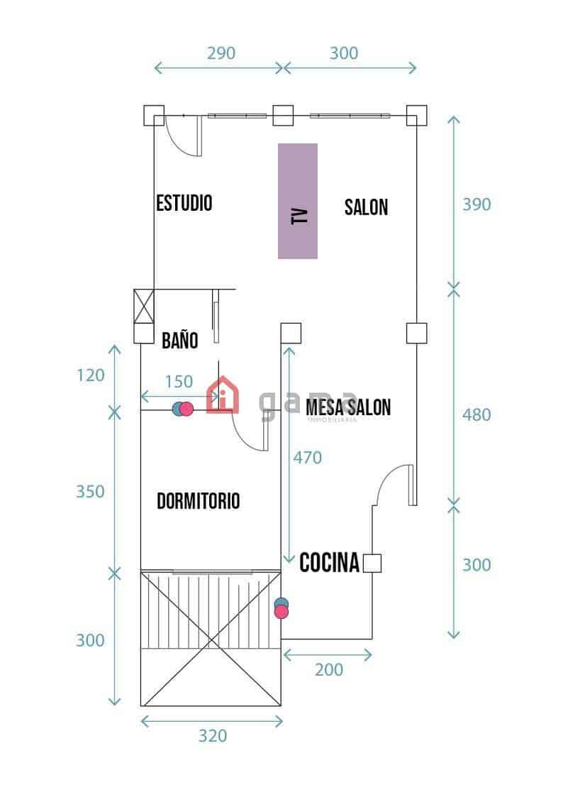 1 slaapkamer Huis te koop in Castello de la Plana - € 125.000 (Ref: 10080580)