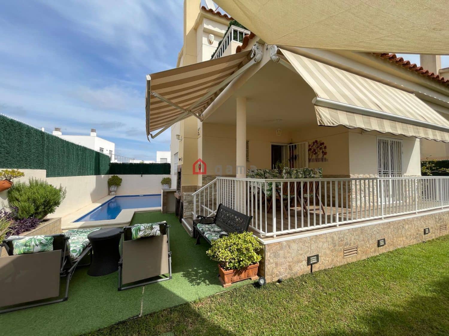 3 bedroom Semi-detached Villa for sale in Peniscola with pool garage - € 375,000 (Ref: 10109072)