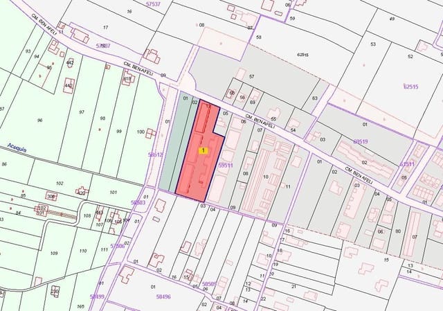 4 makuuhuone Rivitalo myytävänä paikassa Almassora / Almazora - 110 000 € (Ref: 9041637)
