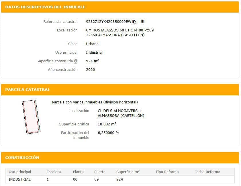 Business for sale in Almassora / Almazora - € 209,000 (Ref: 9041639)