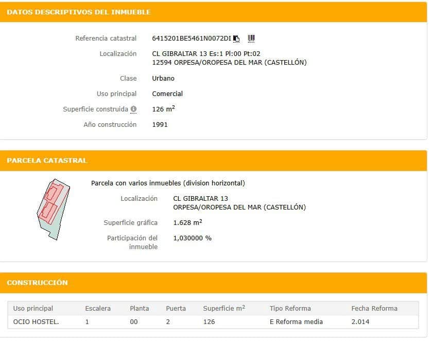 Kommersiell til salgs i Oropesa  - € 35 000 (Ref: 9233112)