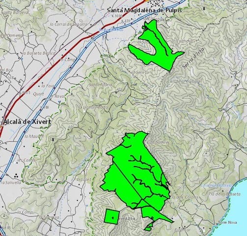 Undeveloped Land for sale in Alcalá de Xivert - € 1,089,300 (Ref: 9255440)