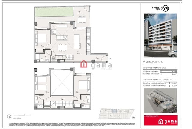3 slaapkamer Appartement te koop in Castelló de la Plana met garage - € 272.000 (Ref: 9413820)