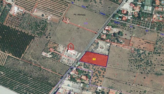 Teren niezagospodarowany na sprzedaż w Oeste, Castelló de la Plana - 32 000 € (Ref: 9481937)