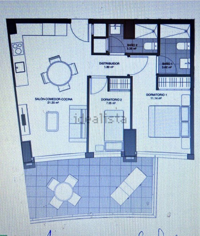 2 makuuhuone Huoneisto myytävänä paikassa Canet d'En Berenguer mukana 
autotalli - 680 000 € (Ref: 9504411)
