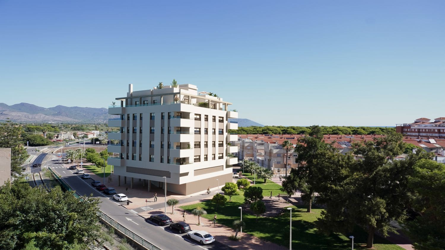 3 soveværelse Penthouse til salg i Castello de la Plana med garage - € 385.000 (Ref: 9513224)