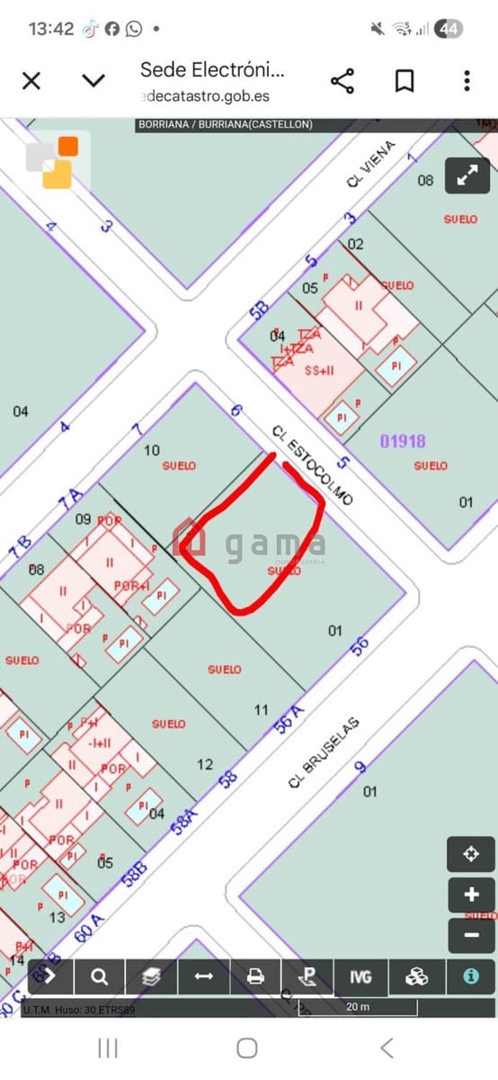 Grunde uden byggetilladelser til salg i Burriana / Borriana - € 125.500 (Ref: 9695136)