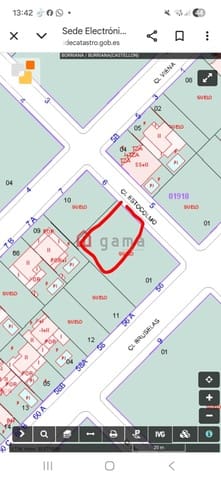 Grunde uden byggetilladelser til salg i Burriana / Borriana - € 125.500 (Ref: 9695136)