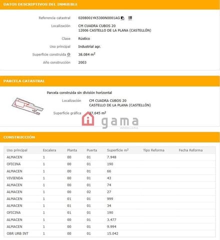 Bedrift til salgs i Oeste, Castelló de la Plana - € 3 189 000 (Ref: 9777803)