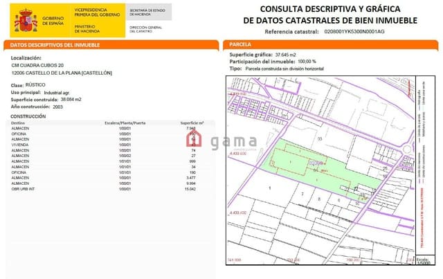 Bedrift til salgs i Oeste, Castelló de la Plana - € 3 189 000 (Ref: 9777803)