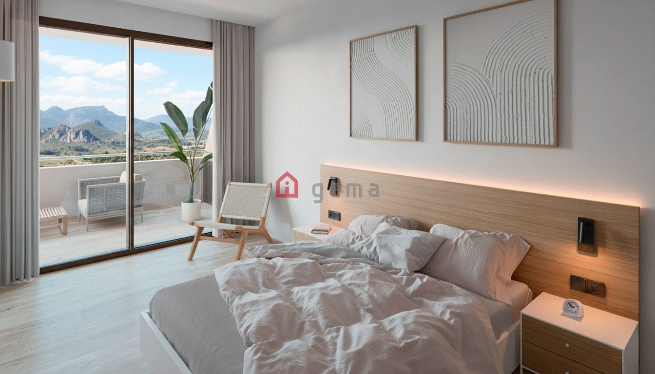 2 makuuhuone Kattohuoneisto myytävänä paikassa Moncofa mukana 
autotalli - 380 000 € (Ref: 9807827)