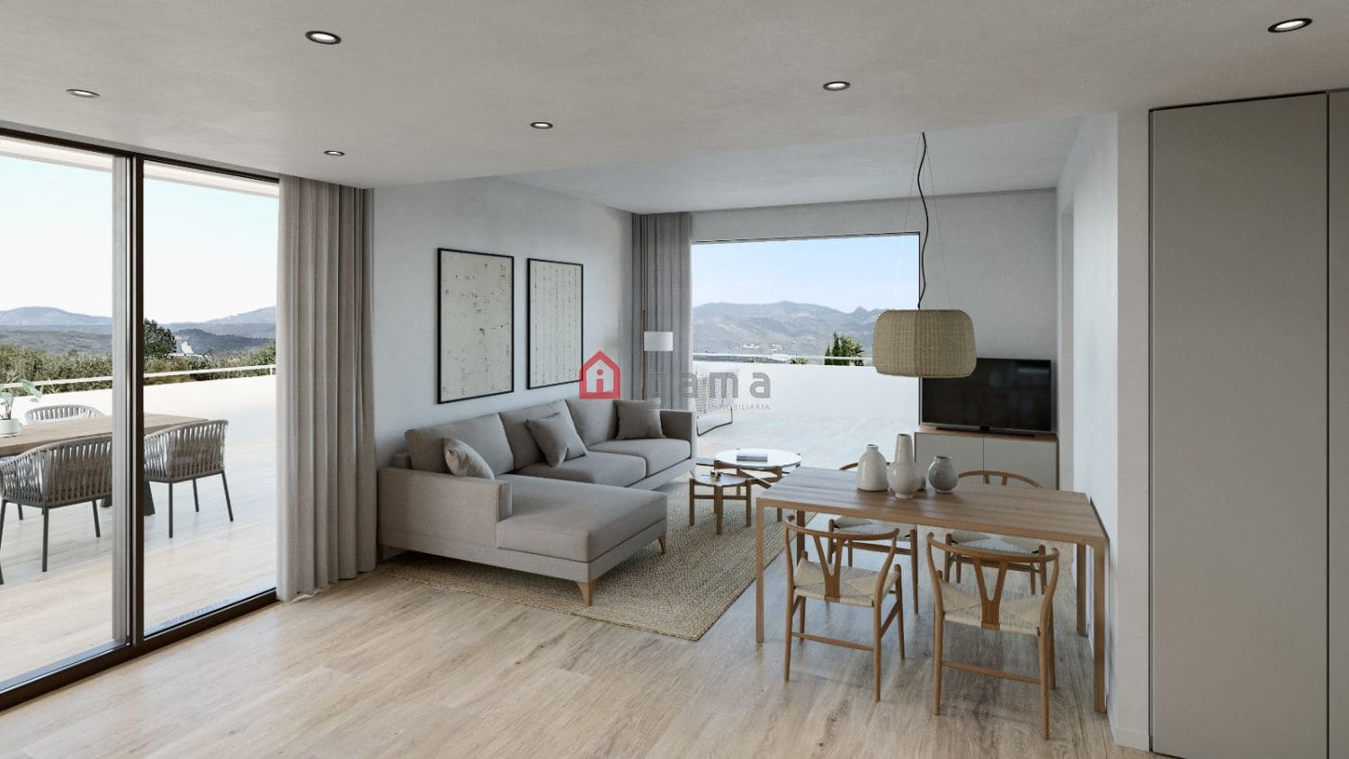 2 makuuhuone Kattohuoneisto myytävänä paikassa Moncofa mukana 
autotalli - 380 000 € (Ref: 9807827)