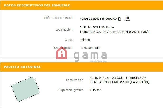 Terreno Não Urbanizado para venda em Benicassim - 363 070 € (Ref: 9828815)