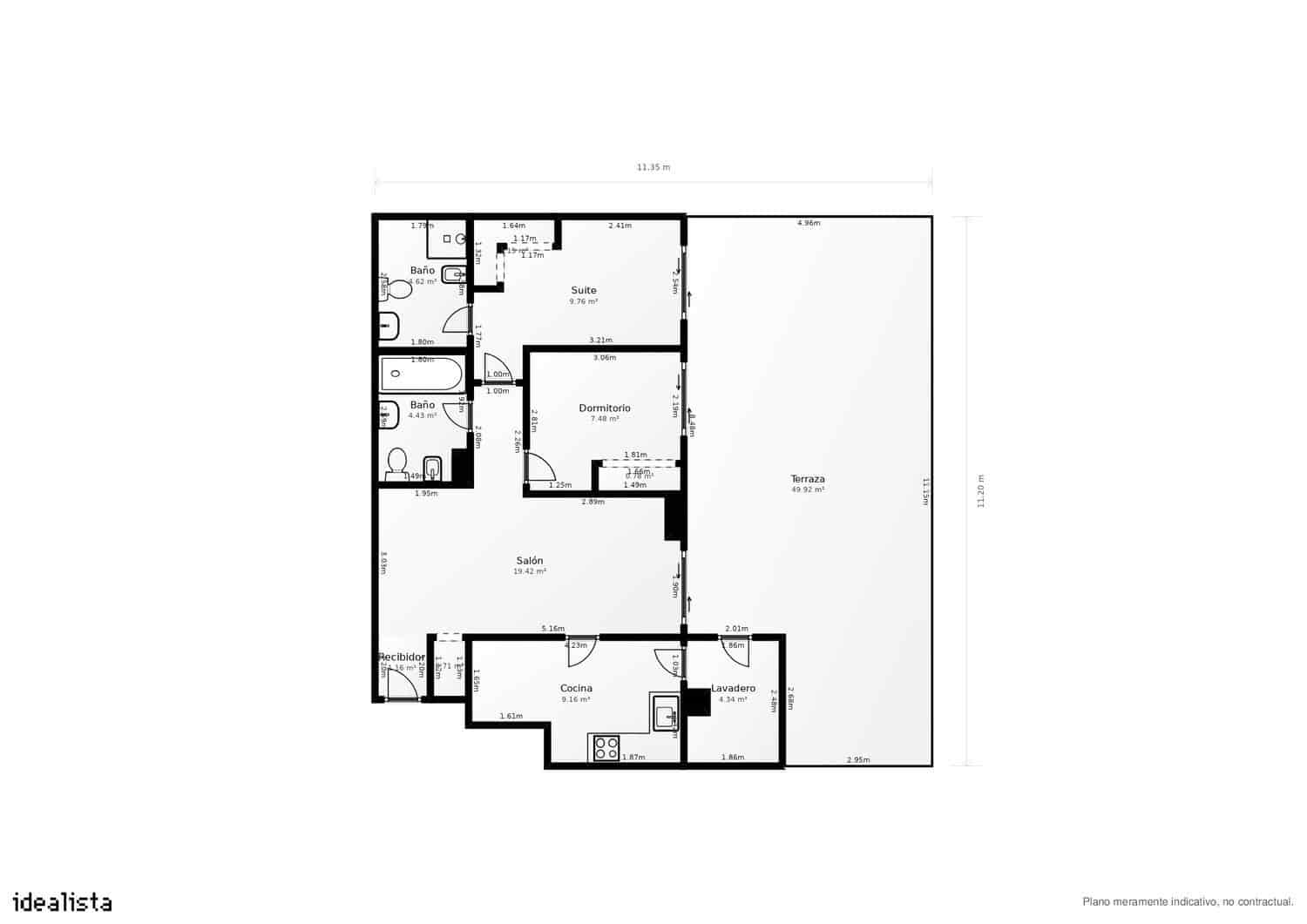 2 bedroom Apartment for sale in Sant Jordi with pool garage - € 160,000 (Ref: 10186395)