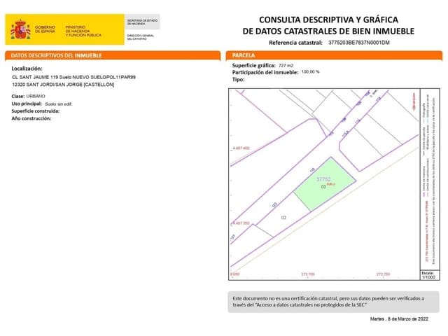 Undeveloped Land for sale in Sant Jordi - € 80,000 (Ref: 6808165)