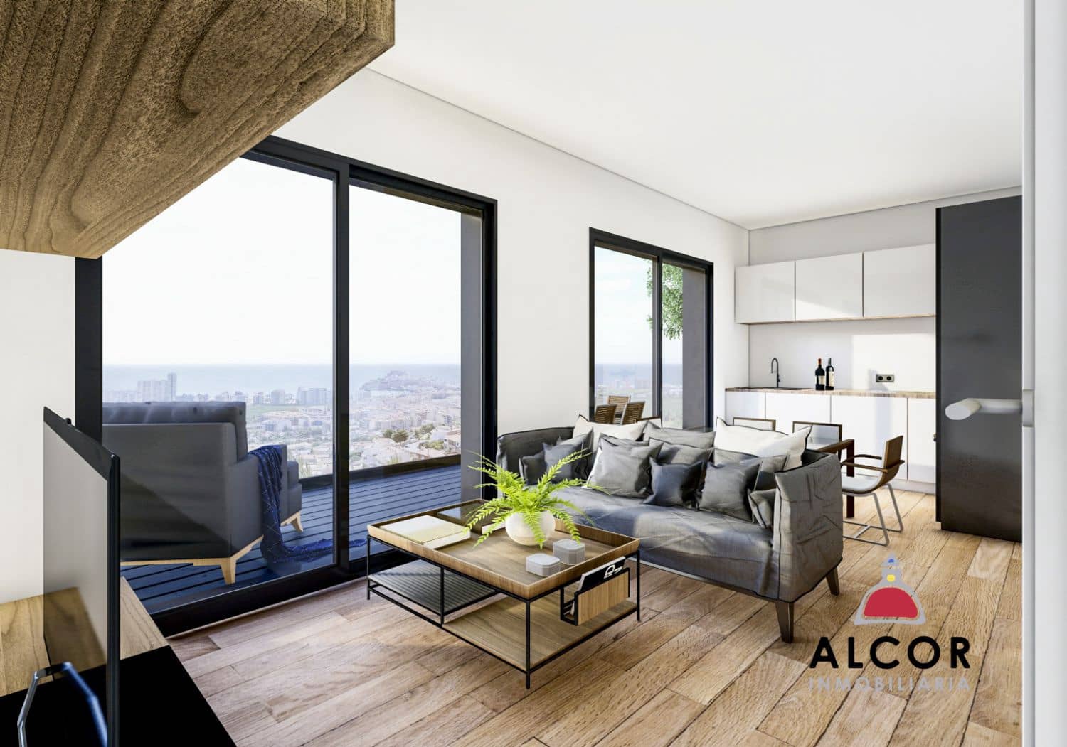 Piso de 2 habitaciones en Peñíscola en venta - 195.000 € (Ref: 9619062)