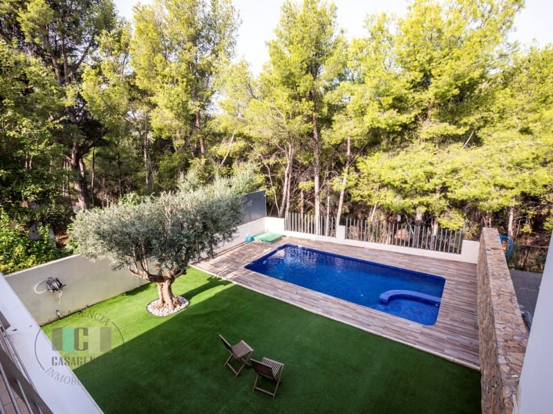 6 slaapkamer Halfvrijstaande villa te huur in Benicassim met zwembad - € 2.900 (Ref: 9565243)