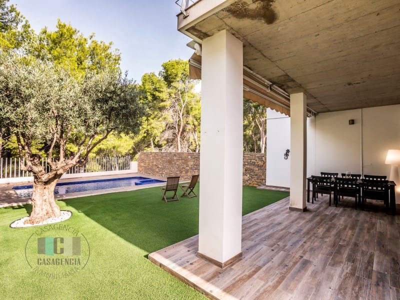 6 slaapkamer Halfvrijstaande villa te huur in Benicassim met zwembad - € 2.900 (Ref: 9565243)