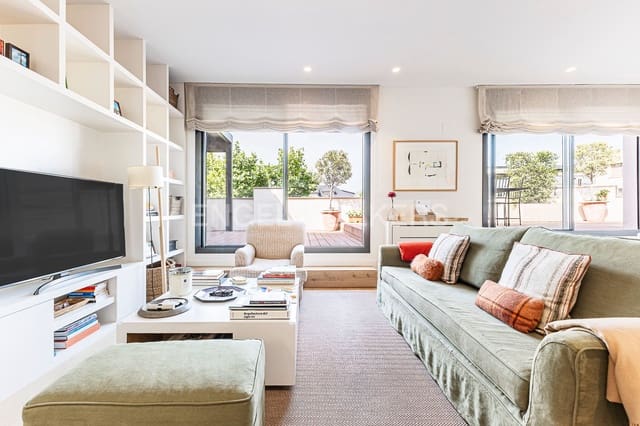 3 Zimmer Penthouse zu verkaufen in Les Tres Torres, Barcelona Stadt mit Garage - 1.490.000 € (Ref: 9087783)