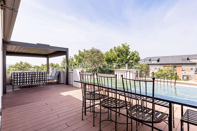 3 Zimmer Penthouse zu verkaufen in Les Tres Torres, Barcelona Stadt mit Garage - 1.490.000 € (Ref: 9087783)