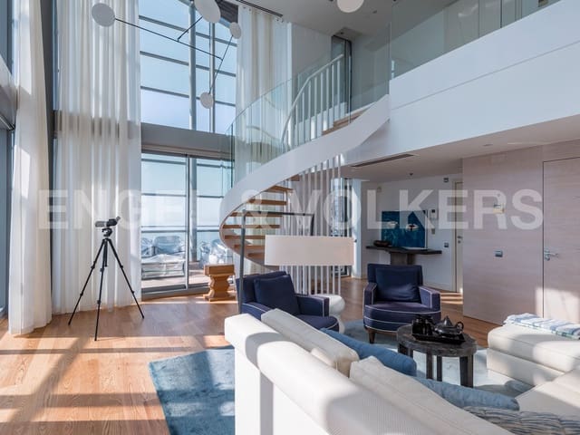 3 sovrum Takvåning till salu i Diagonal Mar i El Front Marítim del Poblenou, Barcelona stad med pool garage - 2 195 000 € (Ref: 9087806)