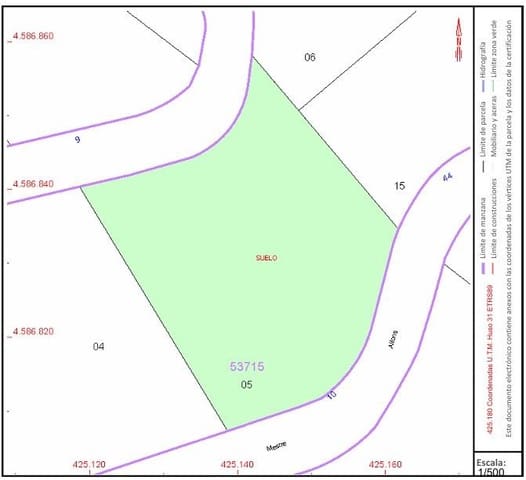 Building Plot for sale in Les Planes - € 280,000 (Ref: 9087876)