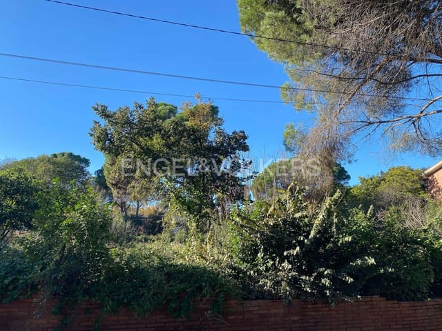 Byggetomt til salgs i Valldoreix, Sant Cugat del Vallès - € 750 000 (Ref: 9088036)