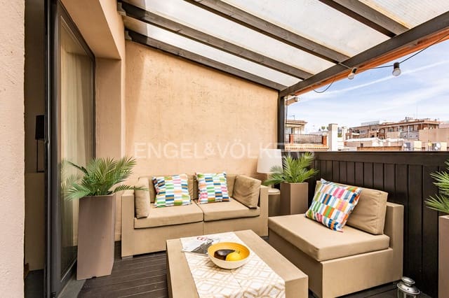 2 soveværelse Penthouse til leje i La Vila de Gràcia, Barcelona by - € 2.950 (Ref: 9090038)