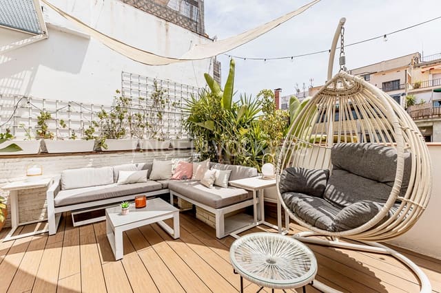 1 soveværelse Penthouse til leje i La Vila de Gràcia, Barcelona by - € 2.350 (Ref: 9090085)