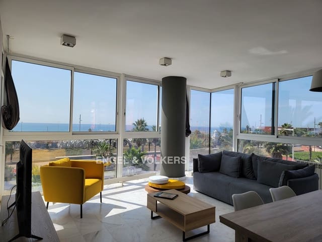 3 soveværelse Lejlighed til leje i Diagonal Mar i El Front Marítim del Poblenou, Barcelona by med garage - € 3.750 (Ref: 9090272)