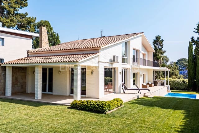 5 sovrum Villa till salu i Pedralbes, Barcelona stad med pool garage - 6 000 000 € (Ref: 9090799)