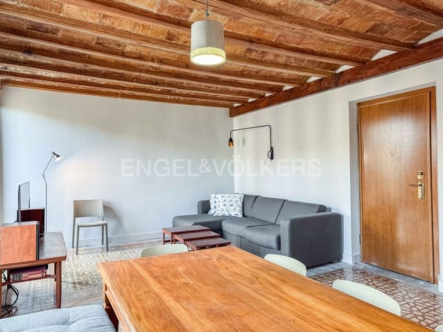 1 soveværelse Lejlighed til leje i El Raval, Barcelona by - € 1.600 (Ref: 9090902)