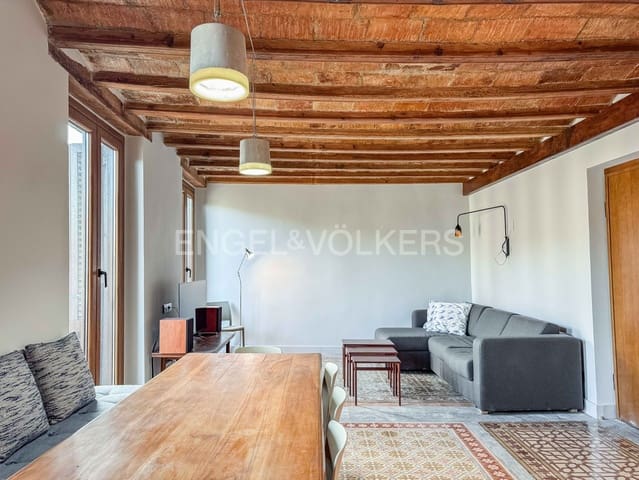 1 soveværelse Lejlighed til leje i El Raval, Barcelona by - € 1.600 (Ref: 9090902)