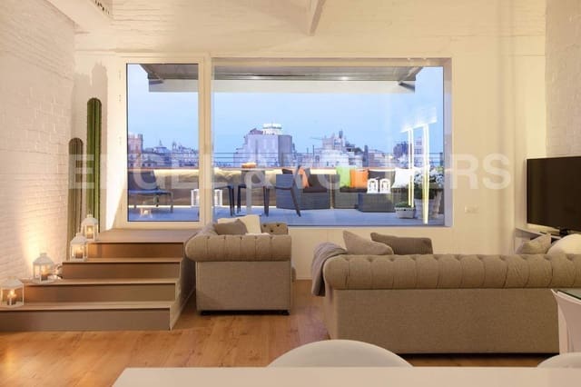 3 bedroom Penthouse for rent in Sant Antoni, Barcelona city with pool - € 5,000 (Ref: 9091183)