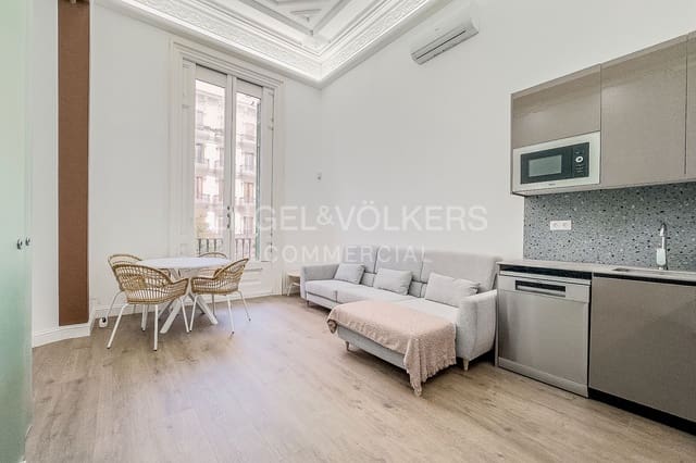 1 soveværelse Lejlighed til leje i La Dreta de L'Eixample, Barcelona by - € 2.990 (Ref: 9091204)