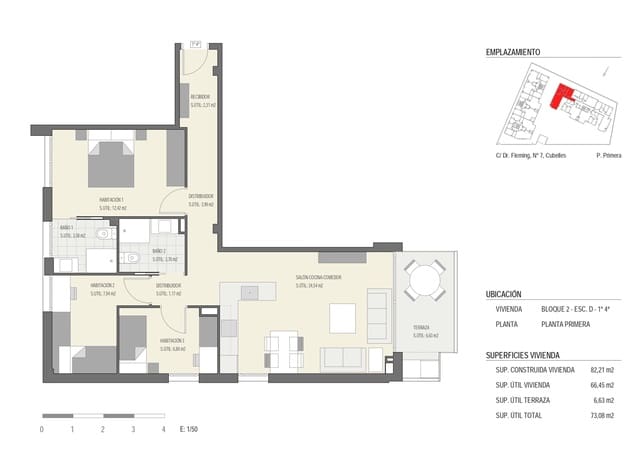 3 soverom Leilighet til salgs i Cubelles med svømmebasseng garasje - € 346 352 (Ref: 9091205)