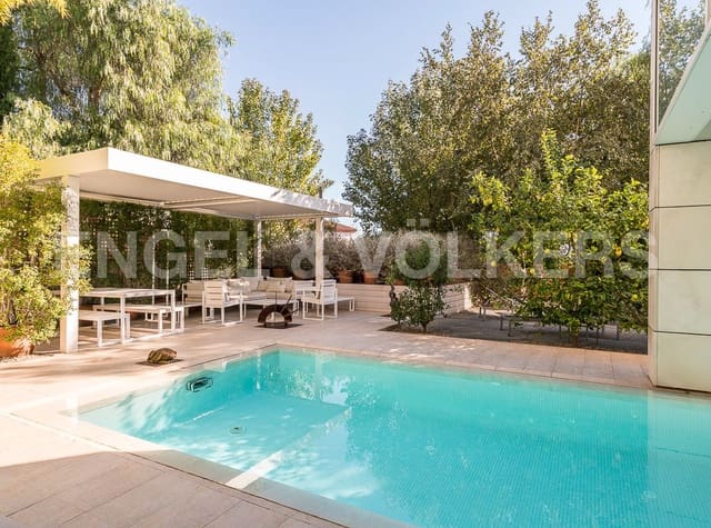 5 sovrum Villa till salu i Pedralbes, Barcelona stad med pool garage - 3 900 000 € (Ref: 9091314)