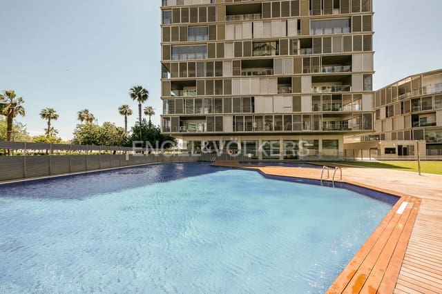 2 soveværelse Lejlighed til leje i Diagonal Mar i El Front Marítim del Poblenou, Barcelona by med swimmingpool garage - € 6.500 (Ref: 9091597)