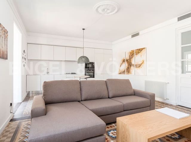 3 soveværelse Lejlighed til leje i La Dreta de L'Eixample, Barcelona by - € 3.100 (Ref: 9091663)