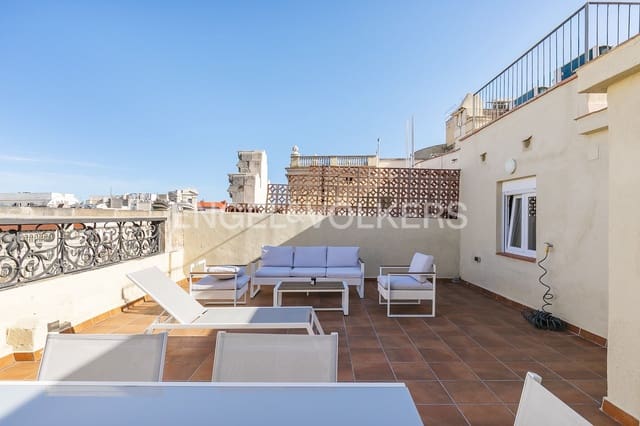 1 bedroom Penthouse for rent in La Dreta de L'Eixample, Barcelona city - € 2,300 (Ref: 9101704)