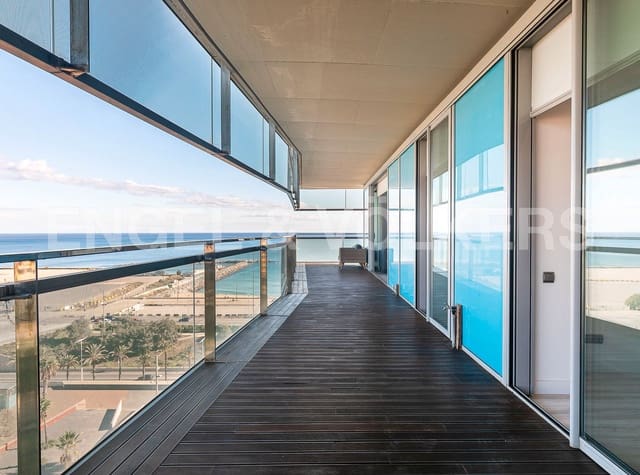 3 soveværelse Lejlighed til leje i Diagonal Mar i El Front Marítim del Poblenou, Barcelona by med swimmingpool garage - € 6.500 (Ref: 9107851)